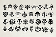 Big Abstract Minimal Floral bundle, an Object Graphic by Garden in frame (Thumbnail 5 of 8)