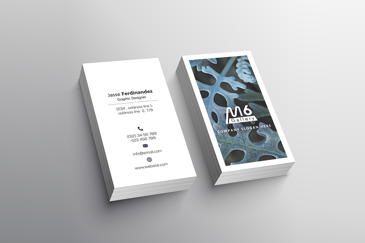 Unique 50 Business Card Bundle, a Business Card Template by M6 Gallery (Photo 145 of 151)