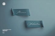 Curled Place Card Mockup, a Mockup by Custom Scene (Thumbnail 1 of 9)