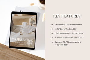 Ebook Workbook Guide Book Template