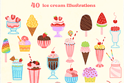 Ice cream Club - Vector Bundle, a Food Illustration by TatianaCociorva (Thumbnail 5 of 6)