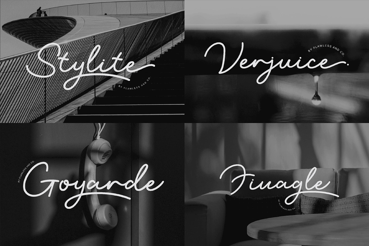 Elegant Script Font Bundle, a Script Font by Flawless And Co (Photo 8 of 11)