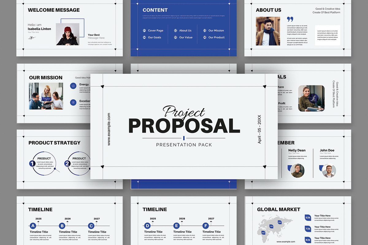 Business Proposal Presentation, a Presentation Template by MightyDesign (Photo 2 of 7)