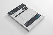 Invoice, a Stationery Template by Graphicalark (Thumbnail 1 of 3)