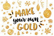 Make you own Christmas gold!, a Layer Style Add-On by Art of Sun (Thumbnail 1 of 3)