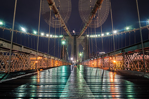 Brooklyn Bridge Reflections