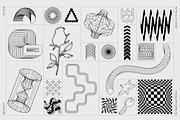 Retro Futurist Abstract Collection 2, an Object Graphic by angelainthefields (Thumbnail 6 of 8)