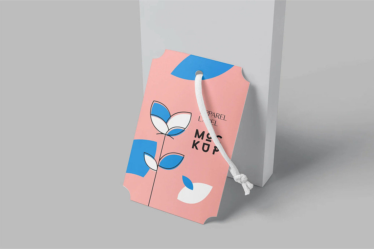 Clothing Apparel Label Mockups, an Advertising Mockup by megostudi0 (Photo 2 of 6)