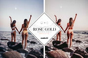 Rose gold lightroom preset, a Plug-in Add-On by studio25 (Thumbnail 3 of 7)