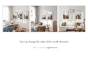 Frame & Wall Mockup Bundle - Sunny, a Print Template by Yuri-U (Thumbnail 12 of 13)