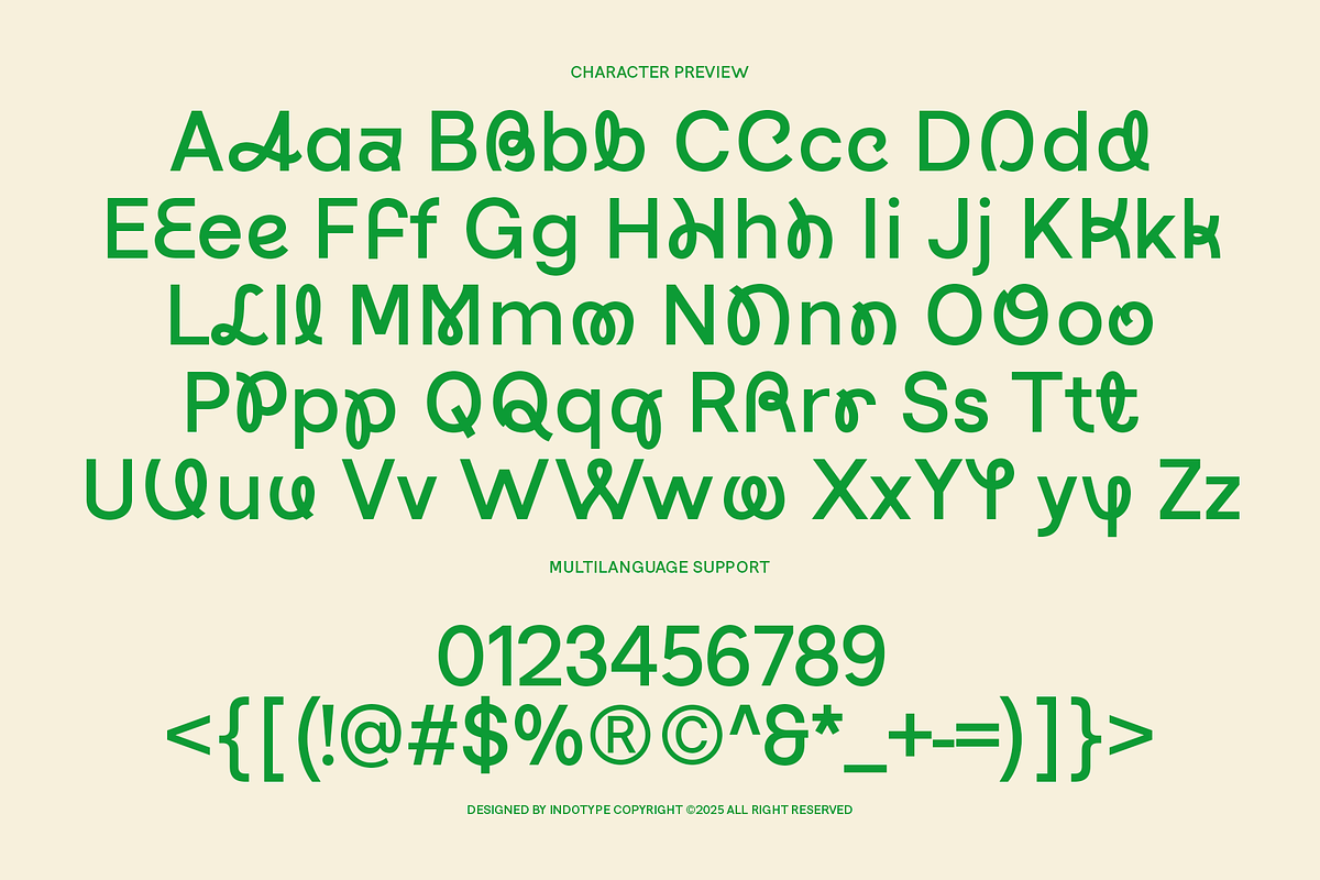 Looporia - Display Sans Serif, a Sans Serif Font by Indotype Foundry (Photo 5 of 10)