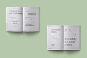 Employee Guidebook/Handbook Template, a Brochure Template by fakhroo (Thumbnail 3 of 11)