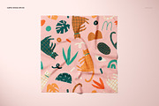 Pet Bandana Mockup Set (type 2), a Product Mockup by creatsy5 (Thumbnail 7 of 11)