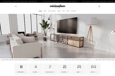 MINIMALISM - Shopify Furniture Theme, a Shopify Template by CharmingAttractive
