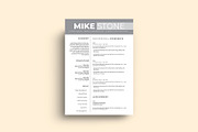 Modern Resume/CV Design, a Resume Template by Sharifull11 (Thumbnail 3 of 4)
