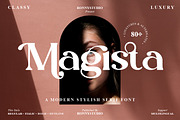 Magista Modern Stylish Elegant Font, a Serif Font by Ronny Studio (Thumbnail 1 of 17)
