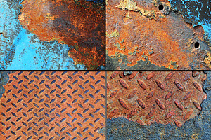 20 RUSTED METAL TEXTURES