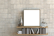 Square White Frame Mockup, Poster, a Print Template by Milan Mockup (Thumbnail 4 of 4)