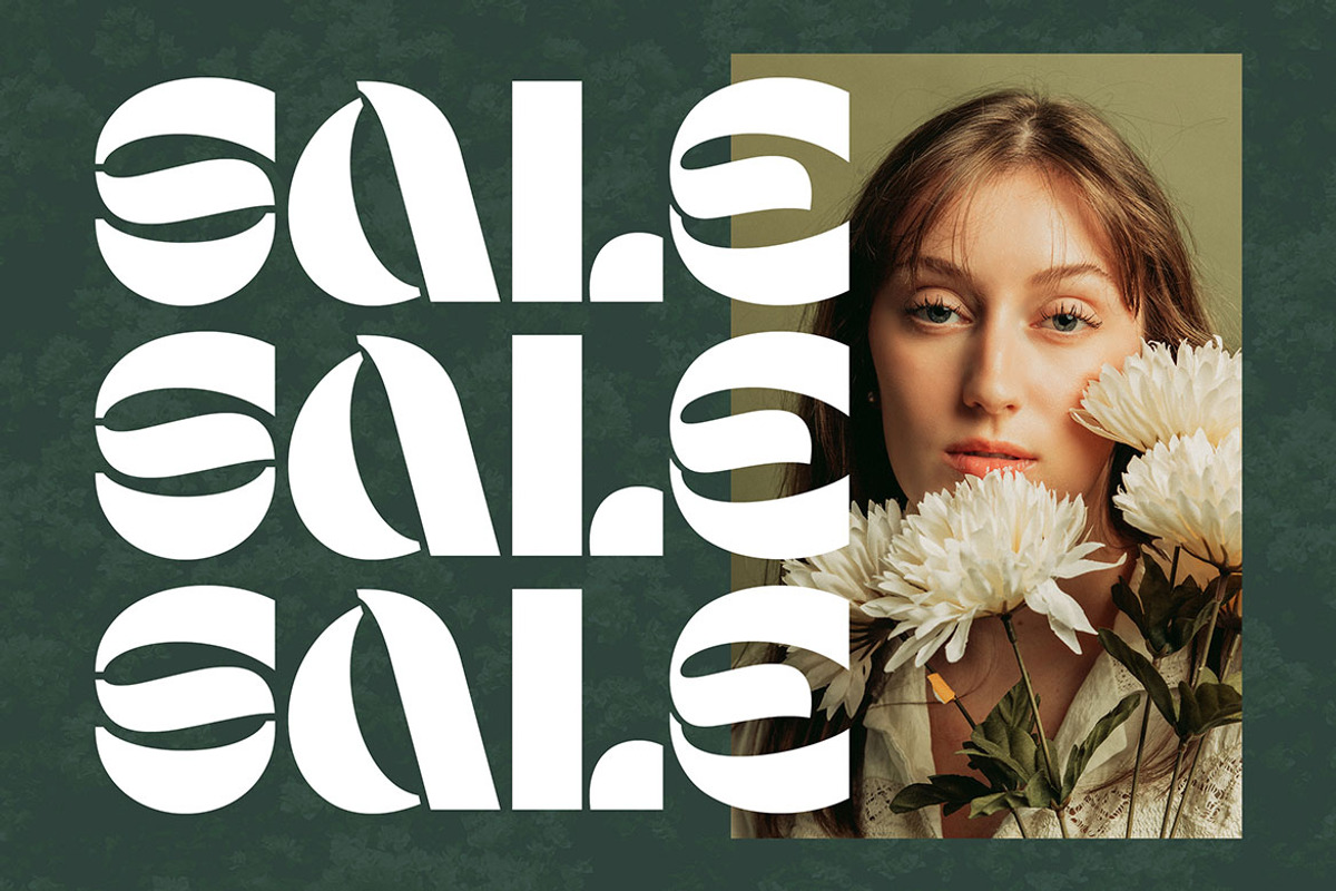 Meriase Bold Display Font, a Font by Cruzine (Photo 3 of 8)