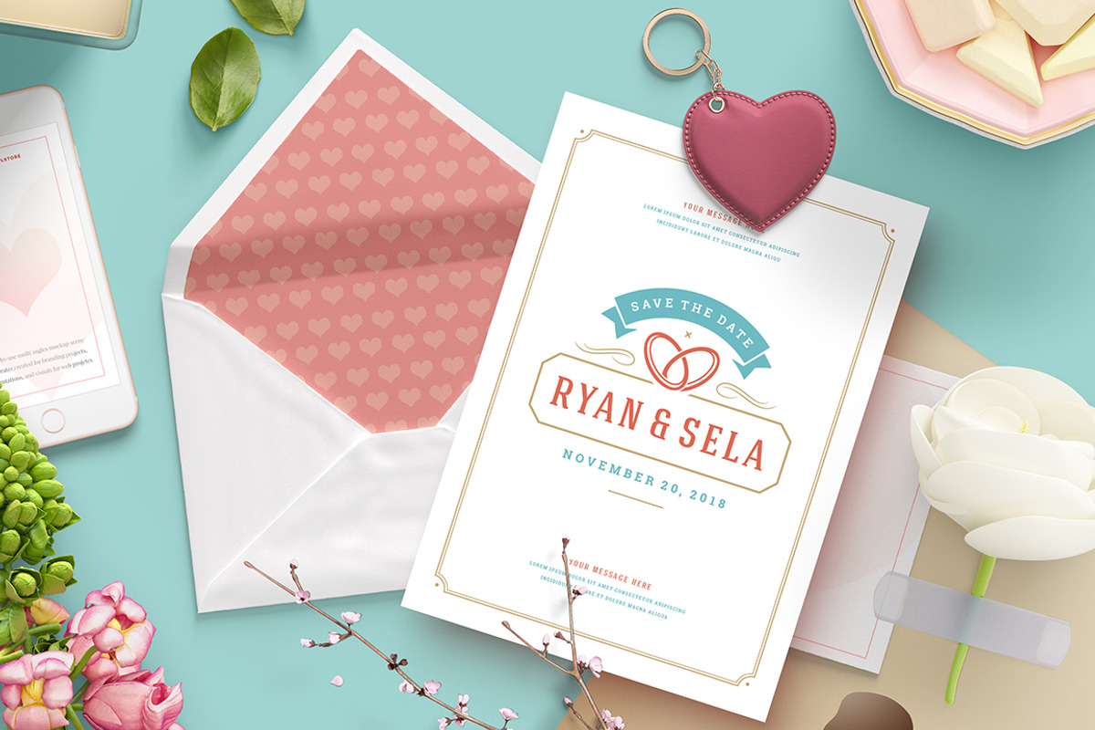 18 Wedding Logos and Badges, a Branding & Logo Template by Vasya Kobelev (Photo 7 of 12)