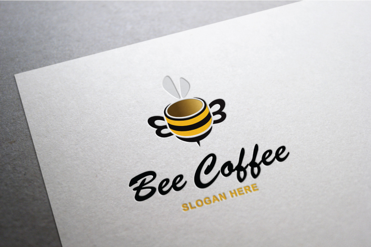 Bee Coffee Logo, a Branding & Logo Template by MotionMount (Photo 5 of 5)