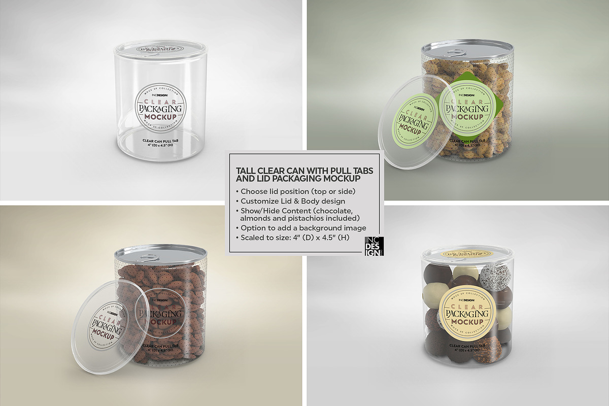 05 Clear Container Packaging Mockups, a Packaging Mockup by INCDesign (Photo 17 of 20)