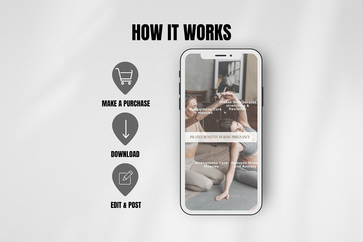 Doula Instagram Post Template, a Social Media Template by CreativeTempHub (Photo 8 of 8)