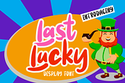 Last Lucky, a Handwritten Font by Wildan Type (Thumbnail 1 of 9)