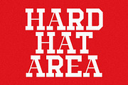 DANGER - Slab Serif Font, a Slab Serif Font by Dauum Works (Thumbnail 7 of 11)