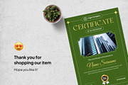 Certificate Template, a Stationery Template by Panen Creative (Thumbnail 3 of 3)