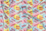 Valentine seamless patterns set, a Pattern Graphic by Swetsol (Thumbnail 4 of 8)
