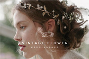Vintage Flower Hand Wedding Logo, a Branding & Logo Template by Brand Society (Thumbnail 3 of 3)