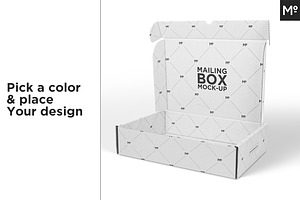 Mailing Box Mock-up