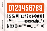 Millow - Condensed Unique Logo Font, a Sans Serif Font by Sensatype (Thumbnail 10 of 13)