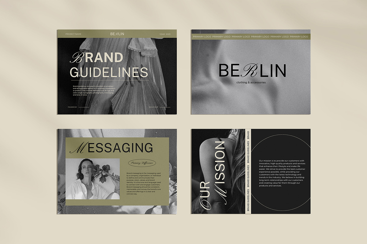 BERLIN Brand Guidelines Template, a Branding & Logo Template by Amaré Creative (Photo 6 of 13)