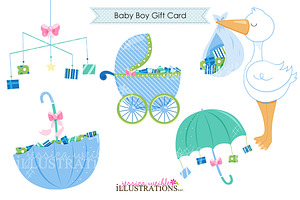 Baby Boy Gift Card