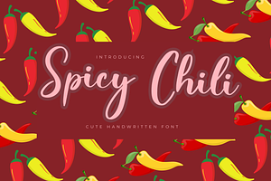 Spicy Chilli - Cute Handwritten Font