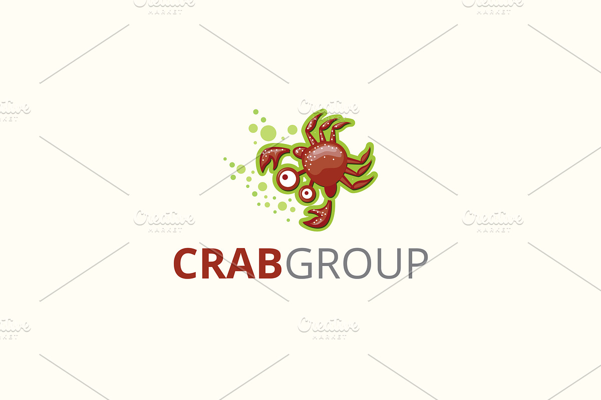 Crab Group Logo, a Branding & Logo Template by Maraz Logo (Photo 1 of 2)