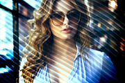 Wave Warped Glass Photo Effect, a Brushes & More by studiogstock (Thumbnail 1 of 2)