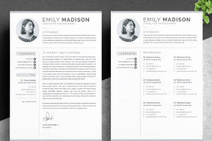 Resume Template For Word And Pages