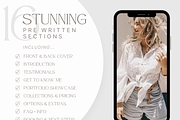 TEAL Senior Photography Template, a Magazine Template by Signature Edits (Thumbnail 2 of 11)