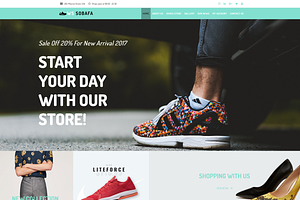 WS Sobafa - Shoes Store Theme