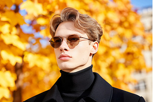 Young Adult with Sunglasses and Wavy, a Person Photo by Lermont51