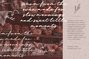 Prague | 02 Font with Swash, a Script Font by Metasena Typefoundry (Thumbnail 7 of 10)