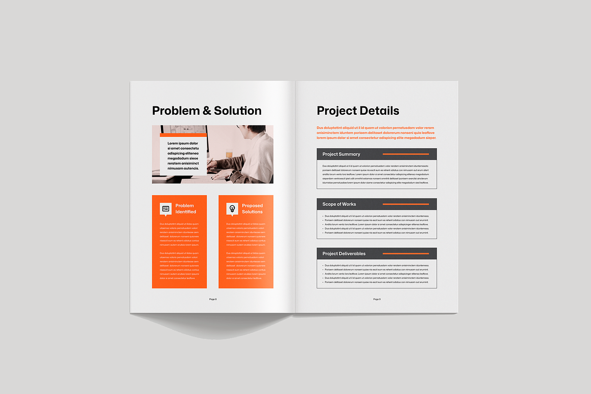 Business Proposal, a Brochure Template by Leaflove (Photo 5 of 10)