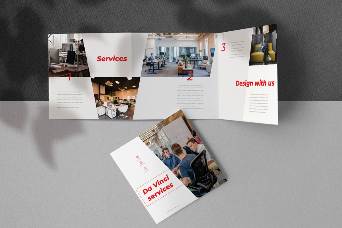 Business Company Square Trifold, a Brochure Template by Kahuna Design (Photo 2 of 4)
