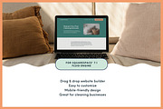 Cleaning Squarespace Template, a Squarespace Template by Pretty Boss Designs (Thumbnail 5 of 6)