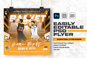 Basketball Flyer PSD Design Template, a Flyer Template by Shajib Shikder (Thumbnail 1 of 2)