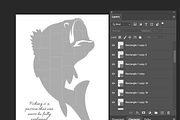 Canva Bass Fish Photo Collage, a Poster Template by AIW SOLUTIONS (Thumbnail 4 of 4)