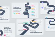 Roadmap Infographics Google Slide, a Presentation Template by Annora Studio (Thumbnail 4 of 5)